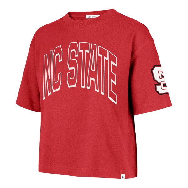 Red Ladies Short Sleeve Tee - NC St